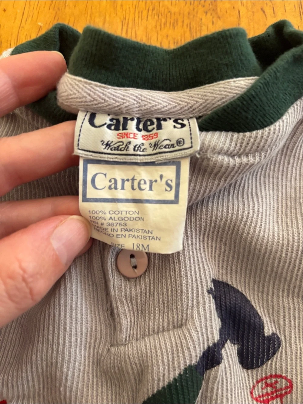 Carters long sleeve